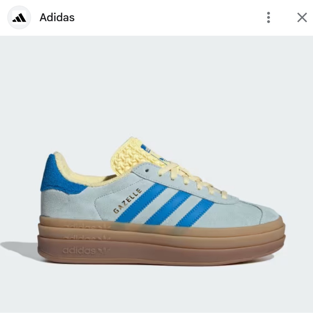 Adidas Gazelle - Yellow and Blue